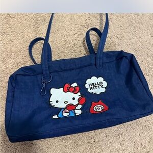 BAGGU Blue Hello Kitty bowler Bag